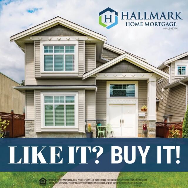 Found THE house, but worried about the rates? Buy it, and enjoy it now. Buying a house doesn’t mean you are committed to the rate forever. So go ahead...buy your dream home, and refinance later! #HHM #YourCommunityLender #HallmarkHomeMortgage #eHome #hhmtv